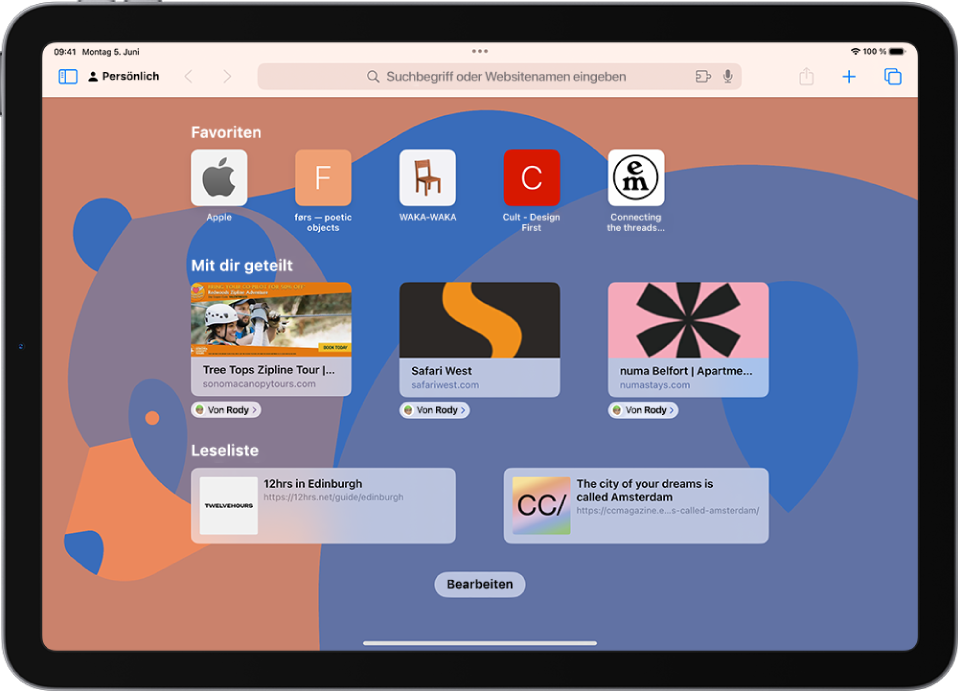 Anpassen der Safari-Einstellungen auf dem iPad - Apple Support (AT)
