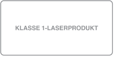 Symbolet for Klasse 1 laserprodukt