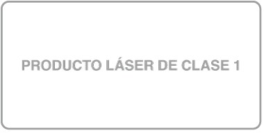 El símbolo de producto láser de Clase 1