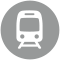 botão Indicações de transportes públicos