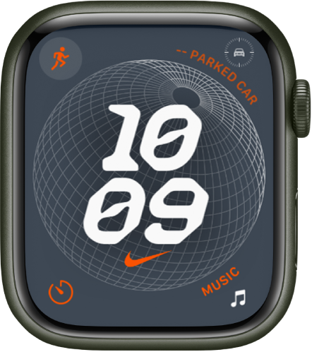 Police apple hotsell watch face