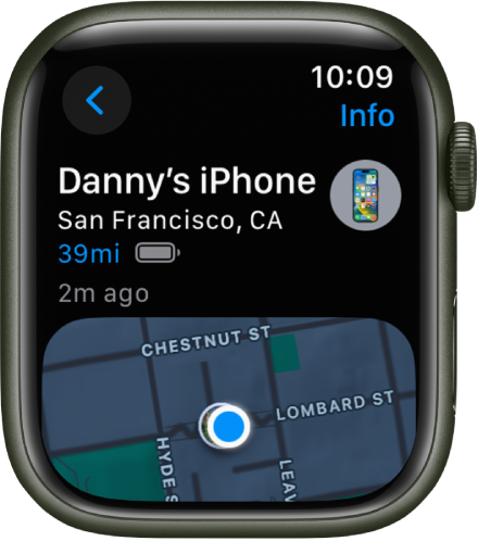 Locate store apple watch