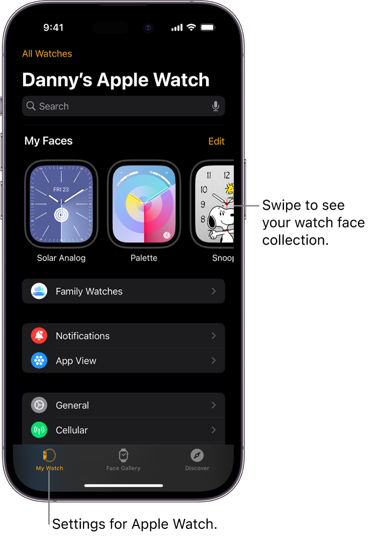 Apple watch cellular phone 2024 number