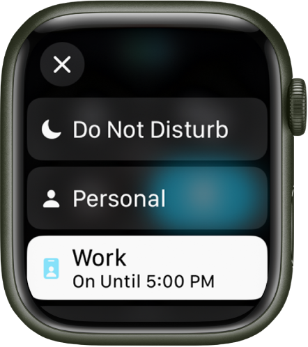 Use Focus on Apple Watch - Apple Support