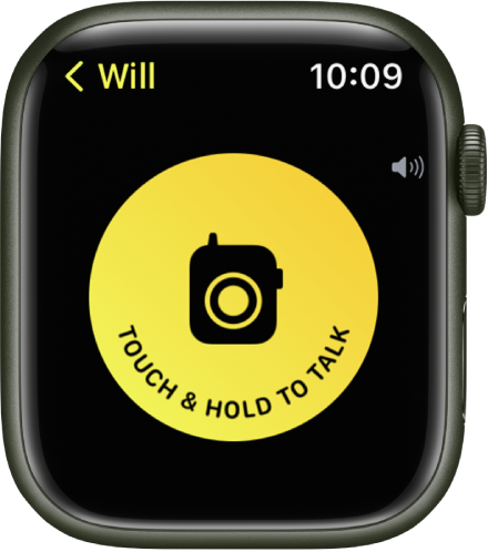 Does apple watch series one sale have walkie talkie