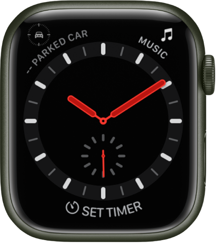 Police apple outlet watch face