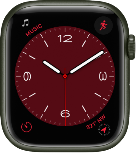 Apple watch series store 3 time display