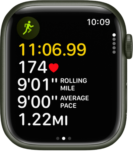 Apple watch hot sale track running