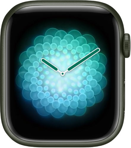 Brojčanik sata u aplikaciji Disanje