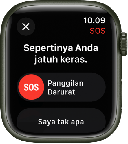 Layar Deteksi Jatuh.