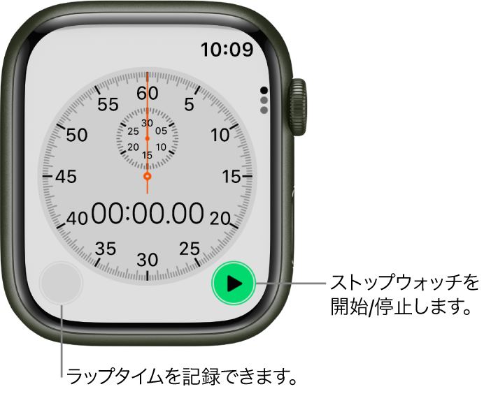 Apple Watchのストップウォッチで時間を計る - Apple サポート (日本)