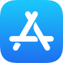 Das Symbol „App Store“.