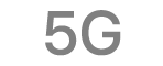 Icona d’estat de la xarxa 5G.