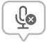 κουμπί «Διακοπή υπαγόρευσης»