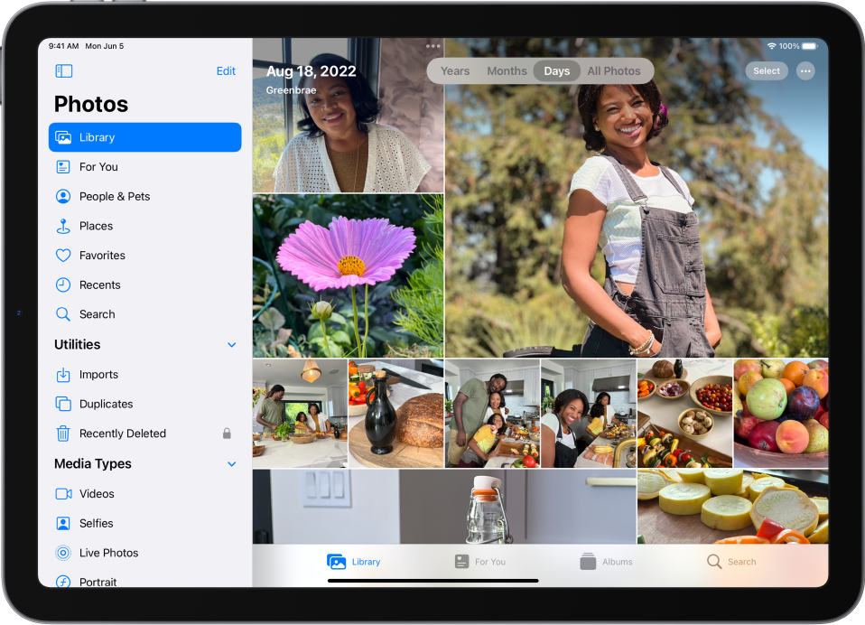 View photos and videos in Photos on iPad - Apple Support