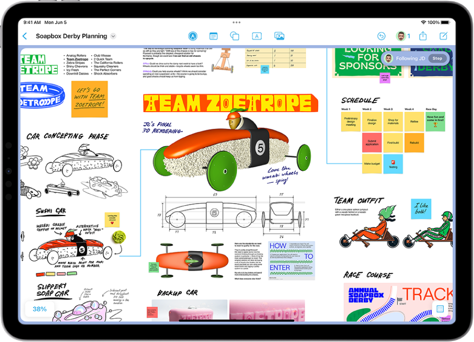 Share Freeform boards and collaborate on iPad - Apple Support (CA)