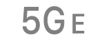 Ikona stanja za omrežje 5G E.