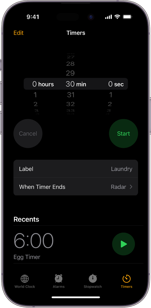 Use Multiple Timers In Clock On IPhone Apple Support