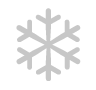 Ikona, kas simbolizē sniegu.