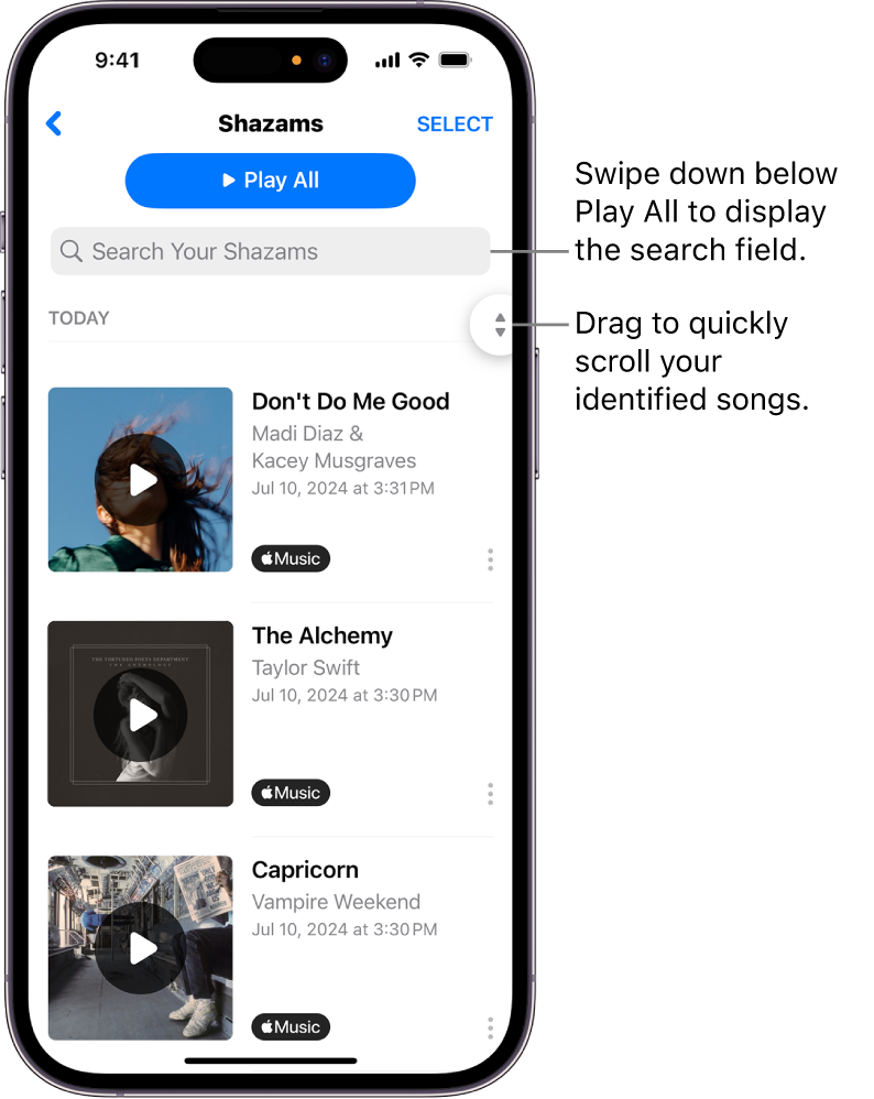 Listen to songs view lyrics and watch music videos Apple Support SG