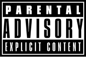 Rótulo Parental Advisory.