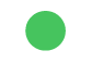 Ikona zelené tečky