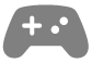 Icona del controller per videogiochi
