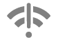 Symbool 'Geen internetverbinding'