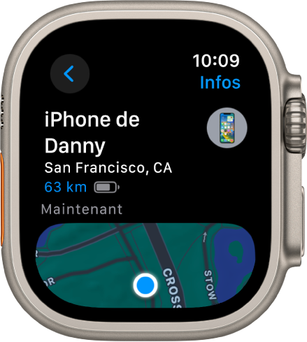 Apple outlet watch perdu