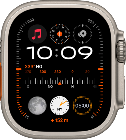 Apple Watch Ultra con ue pour les activit s l ext rieur