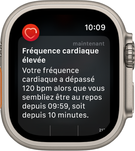 Montre rythme best sale cardiaque alerte