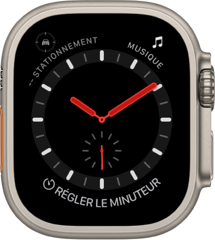 Cadrans de l Apple Watch Ultra et leurs fonctionnalit s