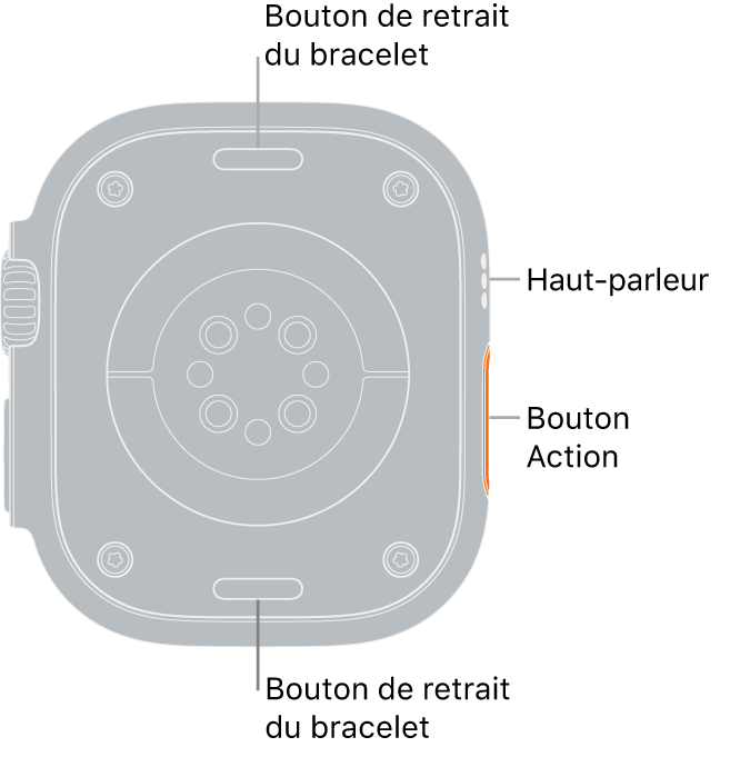 Bouton lateral apple online watch