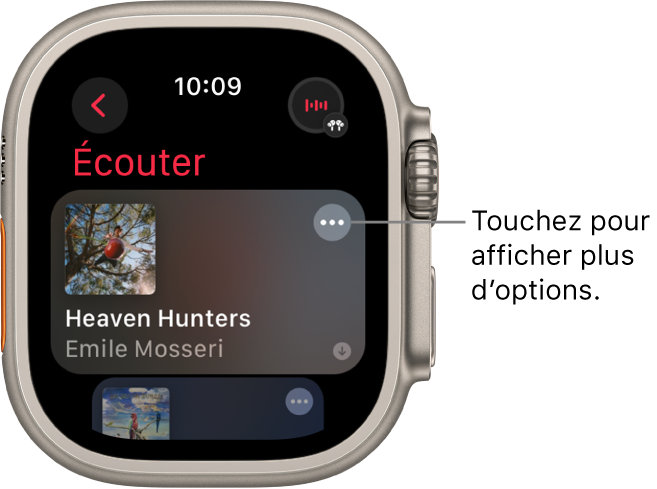 Ecouter de la musique avec apple watch new arrivals