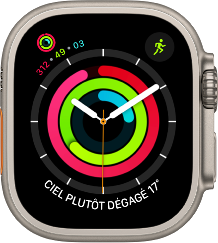 Cadrans de l Apple Watch Ultra et leurs fonctionnalit s