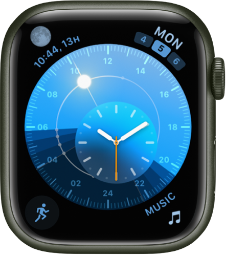 Apple watch 2025 solar watch face