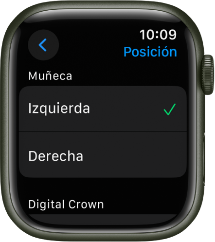 Cambiar el idioma y la orientaci n del Apple Watch Soporte