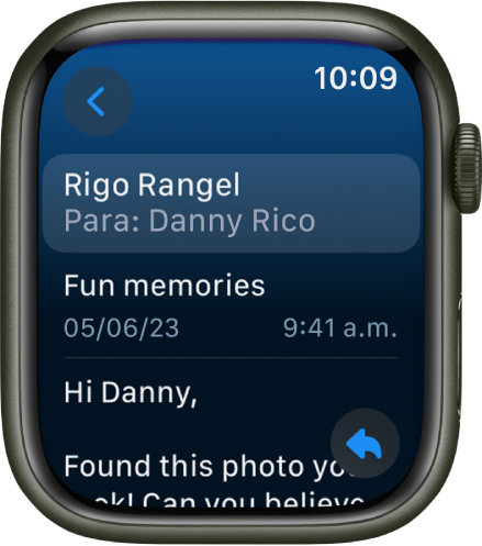 Responder a los mensajes en el Apple Watch - Soporte técnico de Apple (US)