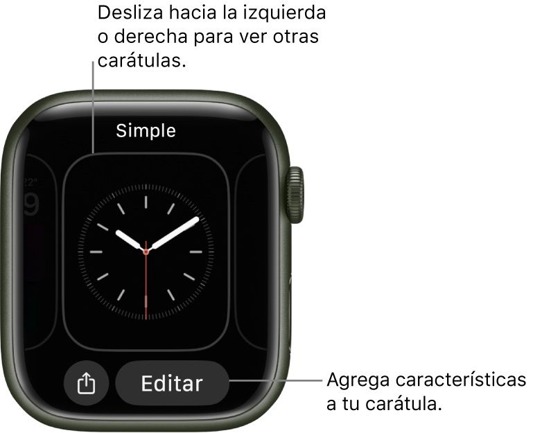 Asistencia y configuración para Apple Watch