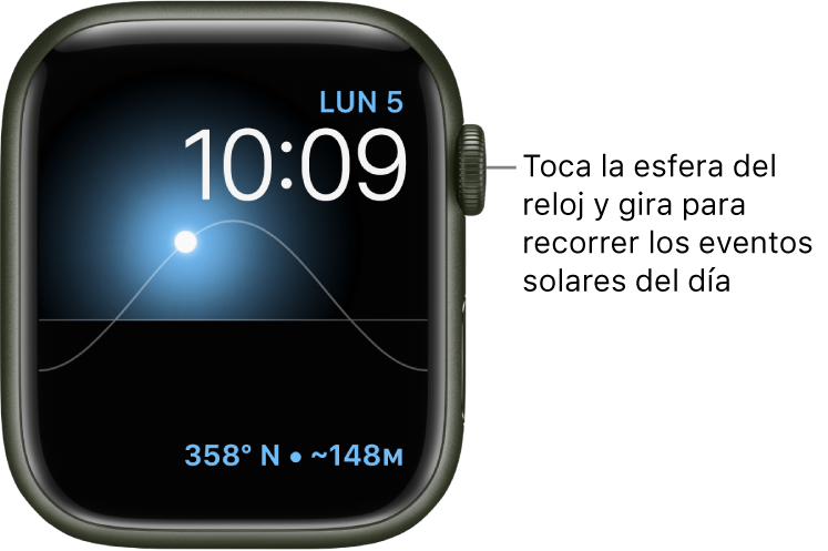 Esfera solar 2025 apple watch