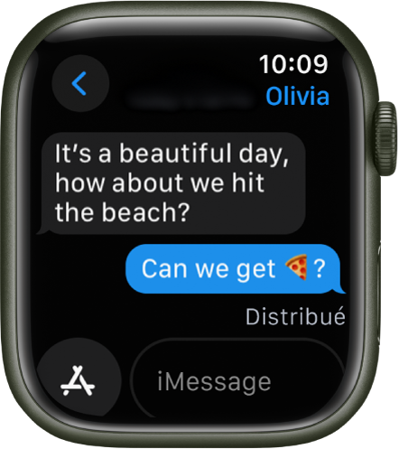 Apple watch online contact