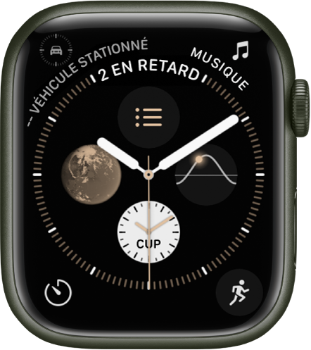 Cadrans Apple Watch et leurs fonctionnalit s Assistance Apple CA