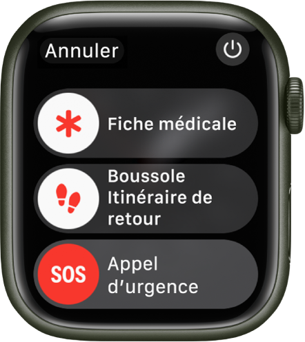 Contacter les services d urgence avec l Apple Watch Assistance