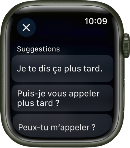 crire et r pondre un e mail sur l Apple Watch Assistance