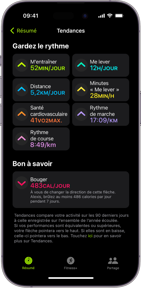 Modifier objectifs discount activité apple watch