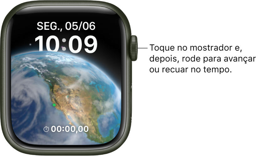 Mostradores do Apple Watch e respetivas funcionalidades - Suporte Apple (PT)