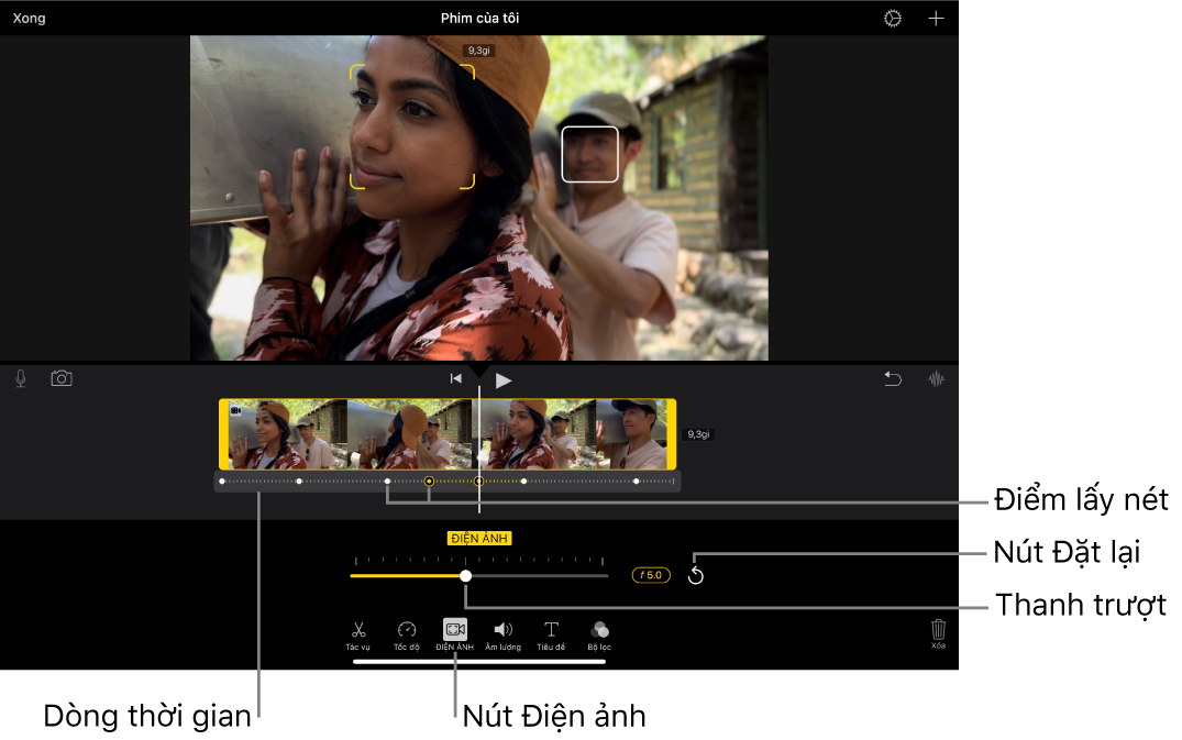 Hướng Dẫn Cách Làm Nét Video Trên iMovie