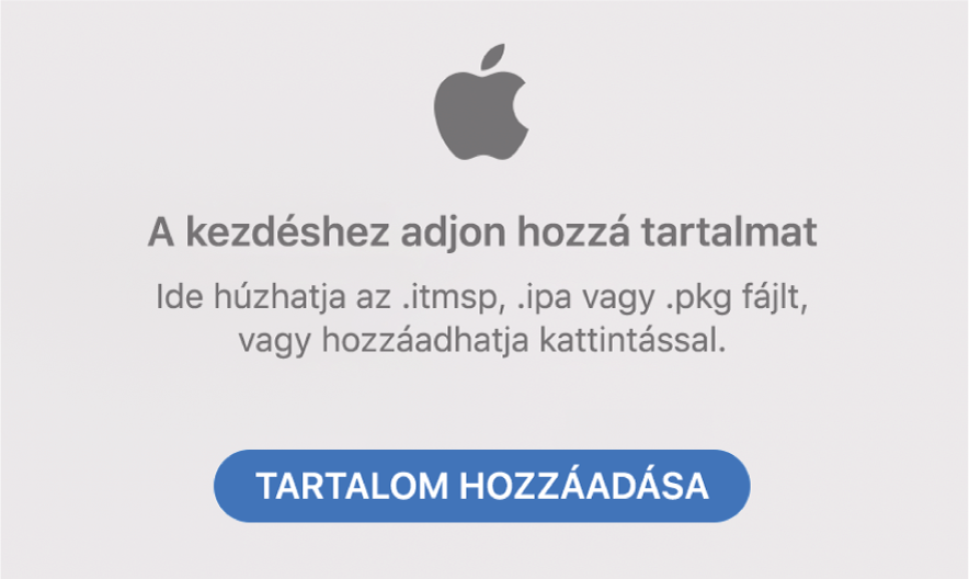 Tartalom hozzáadása ablak
