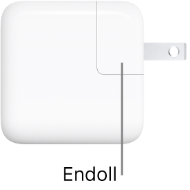 L’adaptador de corrent USB‑C de 30 W.