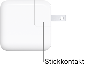 30 W USB-C-strömadaptern.